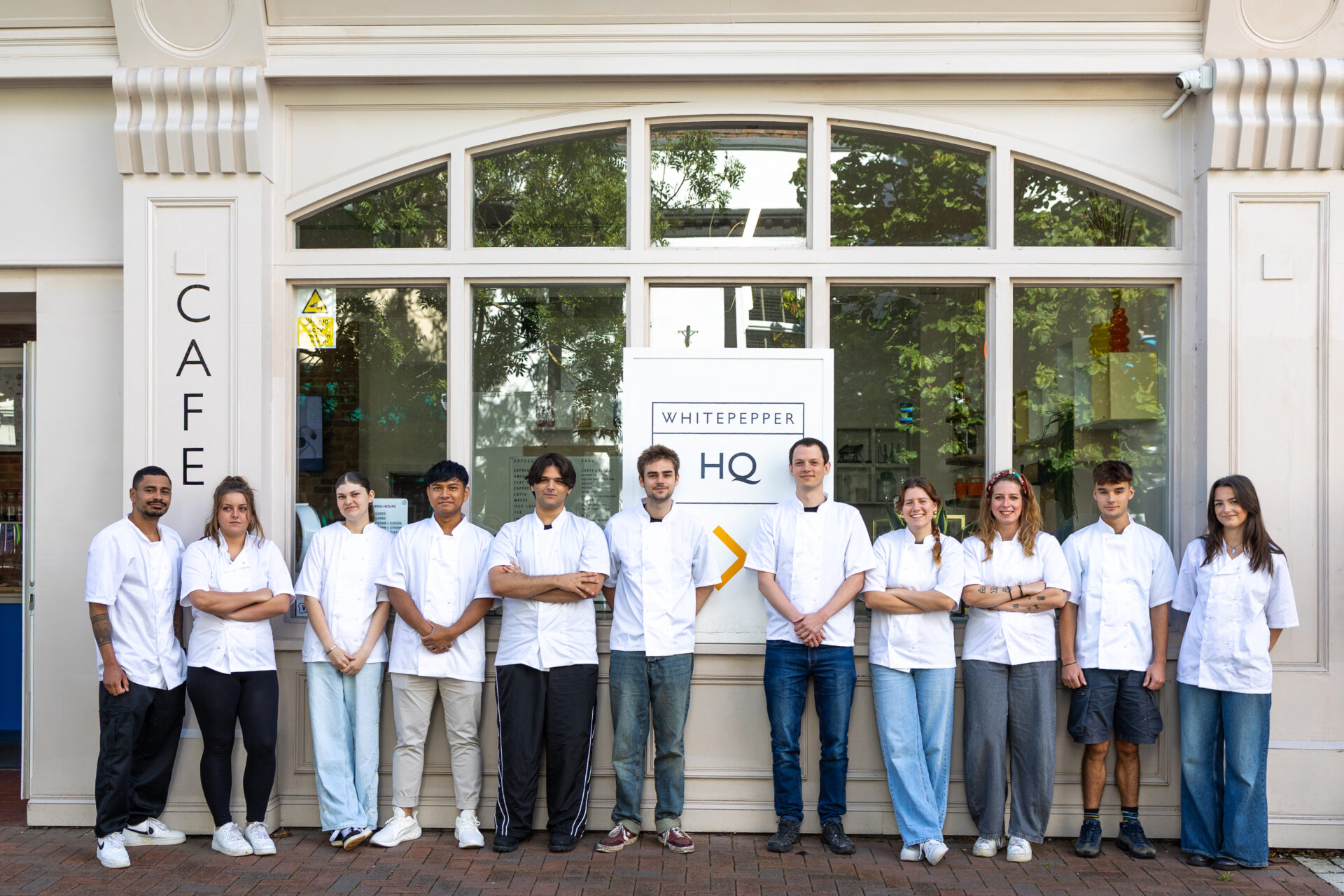 students-in-front-of-whitepepper Culinary Training at WhitePepper